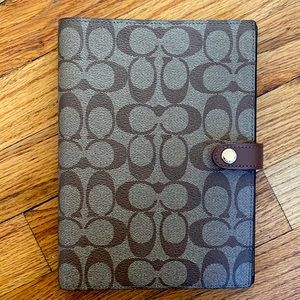 Coach Notebook Cover